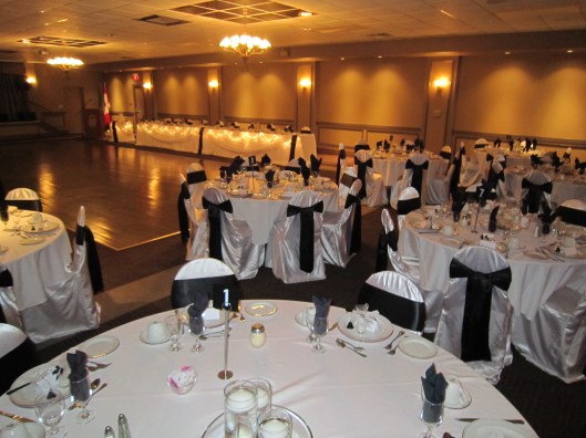 Black and White Wedding